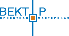 Логотип ООО «Проектная Мастерская – Вектор»